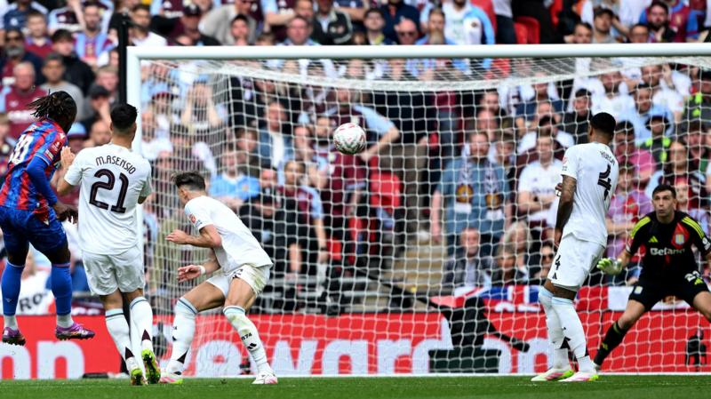 Aston Villa playing Crystal Palace