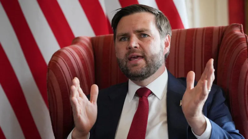 US Vice-President J.D. Vance Meets Robert Jenrick During Cotswolds Visit