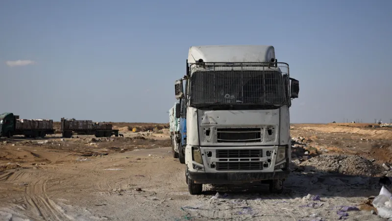 Twenty killed after trucks overturn in Gaza, Hamas-run civil defence says