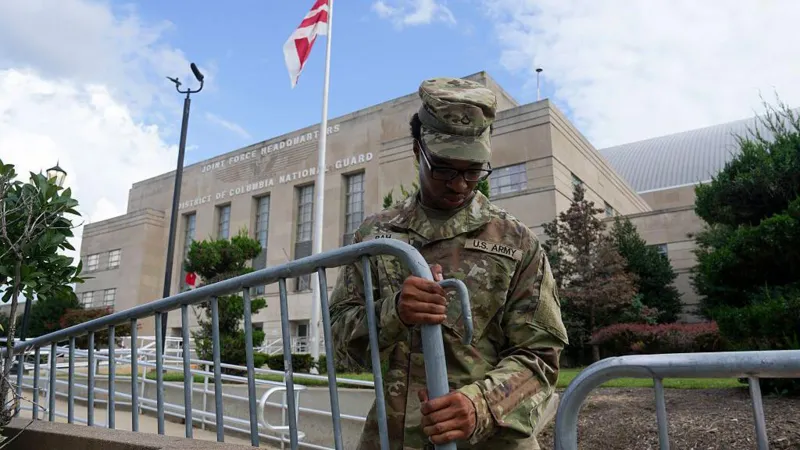 National Guard Troops Deploy in Washington DC Amid Mayor's Criticism of 'Authoritarian Push'
