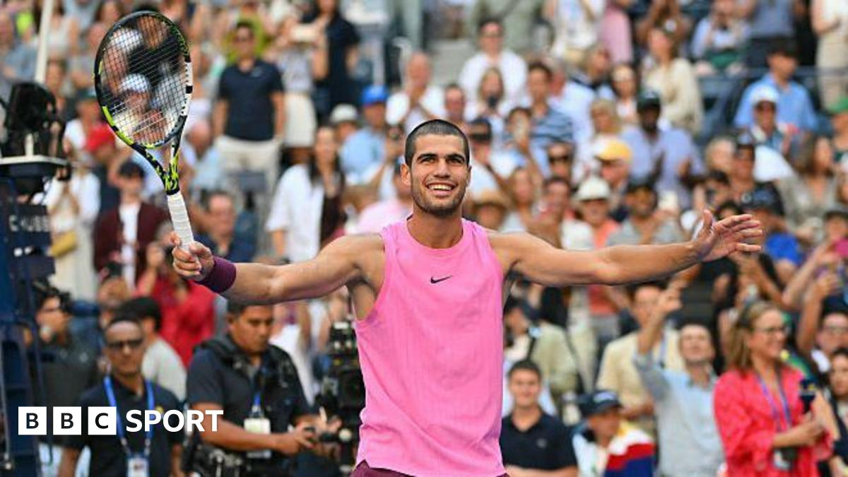 US Open 2025 natijalari: Karlos Alkaras to‘g‘ridan-to‘g‘ri setlarda g‘alaba qozonib chorak finalga chiqdi