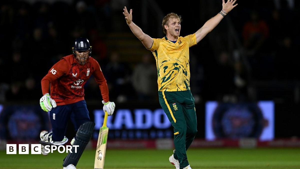 Angliya – Janubiy Afrika: sayyohlar Cardiffdagi yomg‘irli ochilish T20 o‘yinida g‘alaba qozondi