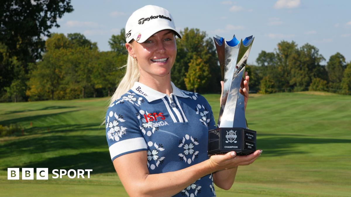 Charley Hull clinches third LPGA Tour victory with dramatic final-hole birdie at Queen City Championship