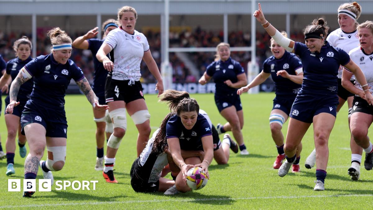 Women's Rugby World Cup 2025: Scotland 'take the stairs' facing hosts England