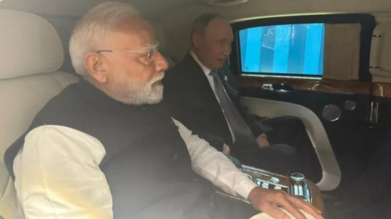 Modi and Putin Hold Insightful Discussion in Presidential Car at SCO Summit