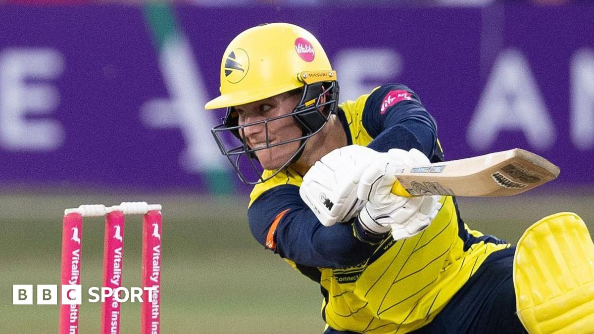 T20 Blast: Hampshire Durhamni 26 run farqi bilan yengib, Finalga yo‘l oldi