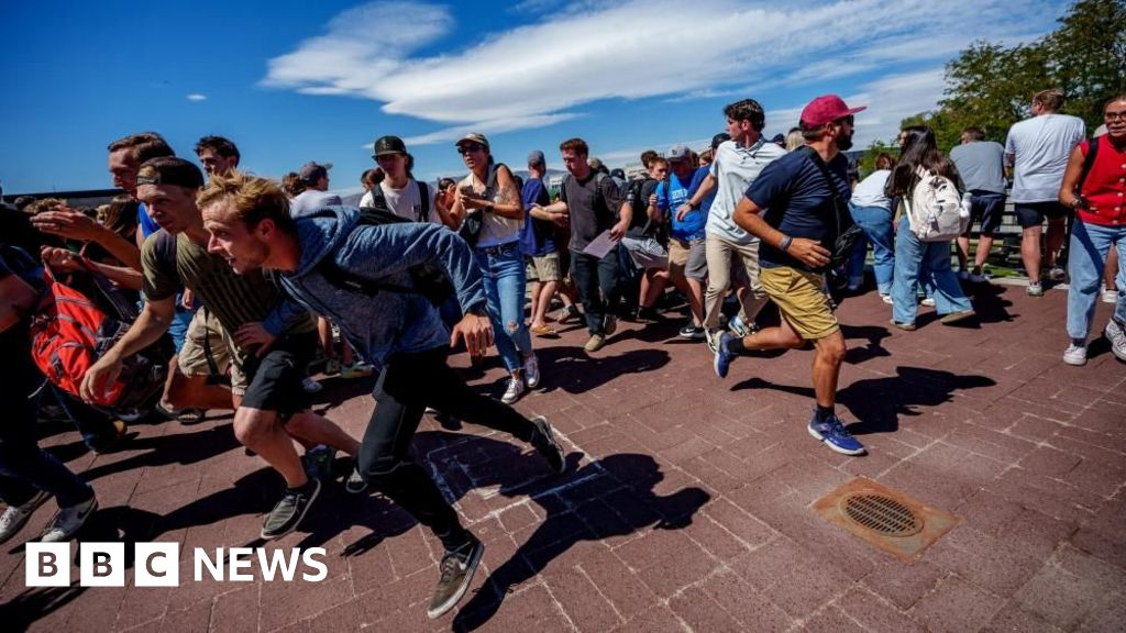 Panic Erupts After Charlie Kirk Is Fatally Shot at Utah Valley University Rally