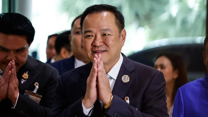 Anutin Charnvirakul named Thailand's third prime minister in two years