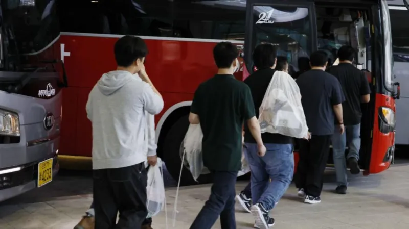 South Korean Engineers Detained at Georgia Plant Recall Being Shackled and Threatened