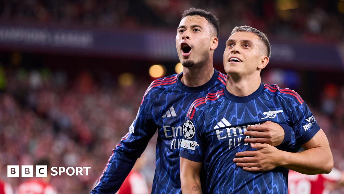 Gabriel Martinelli va Leandro Trossard Athletic Clubga qarshi 2:0 g'alabada Arsenalni ruhlantirdi