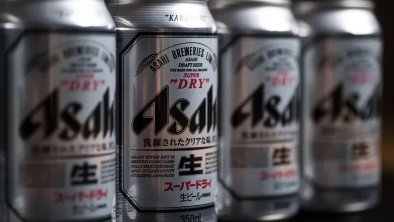 Cyber-attack Triggers Asahi Beer and Tea Shortages in Japan