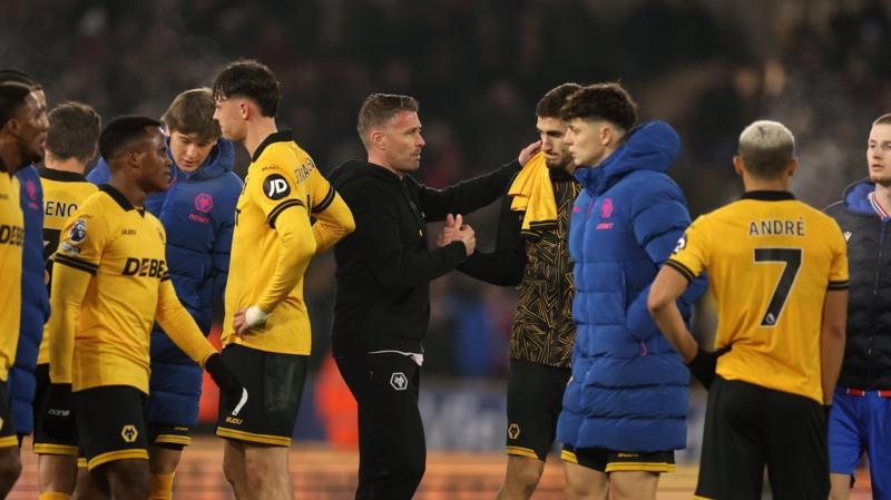 Wolves' Premier League survival challenge grows steeper after Palace defeat under Rob Edwards