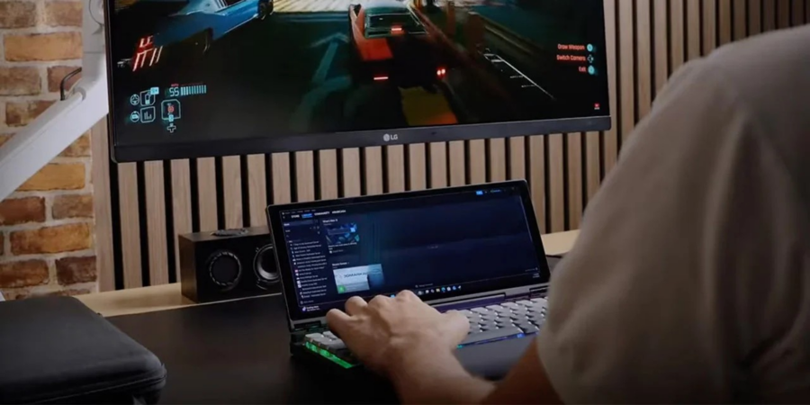 Kernelcom: клавиатура с большим сенсорным экраном