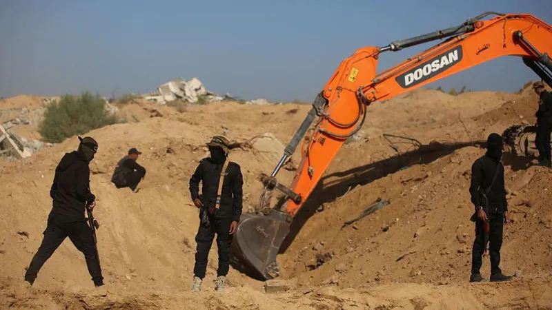 G‘azadagi garovlardan birining jasadi ko‘frga solinib Isroilga yuborildi