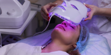 Салонная LED-маска для лица