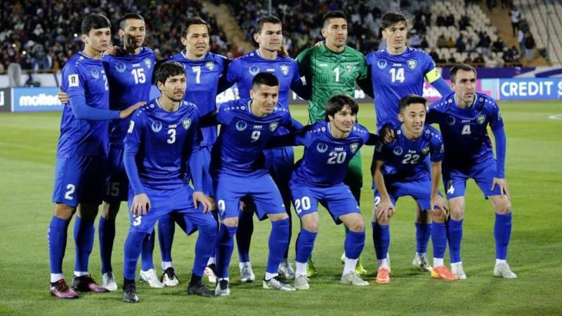 Uzbekistan team photo.