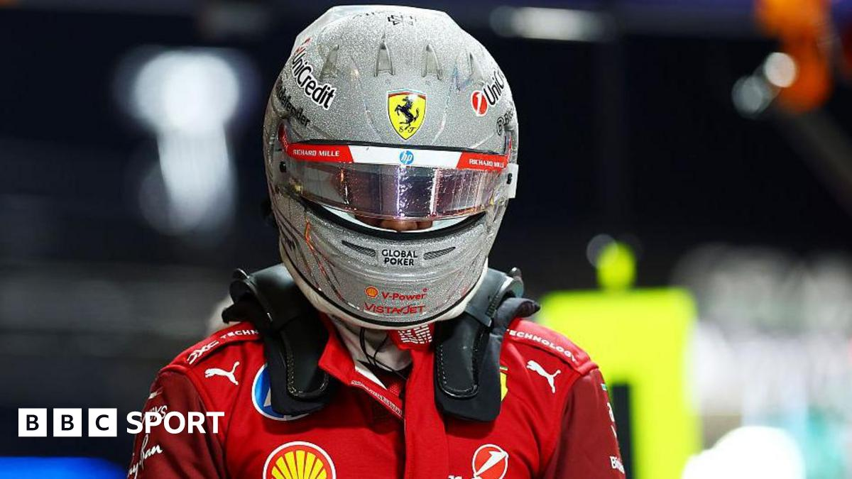 Hamilton ends Las Vegas qualifying last as Ferrari struggle in wet conditions