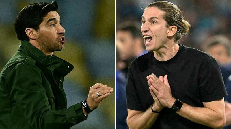 Abel Ferreira and Filipe Luis