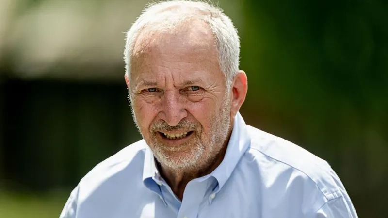 Larry Summers, former Harvard president, at a conference