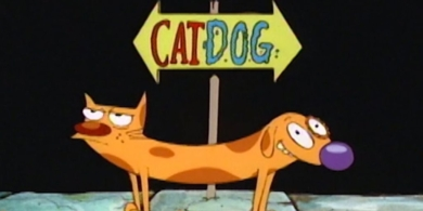 CatDog and Quack Pack illustration