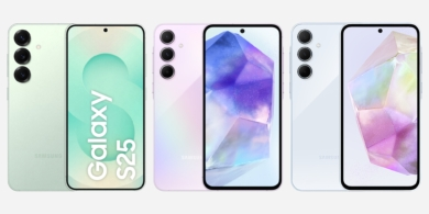 Без подписи и сравнения рамок лоб в лоб вы вряд ли отличите Galaxy S25 от Galaxy A55 и Galaxy A35 Без подписи и сравнения рамок лоб в лоб вы вряд ли отличите Galaxy S25 от Galaxy A55 и Galaxy A35