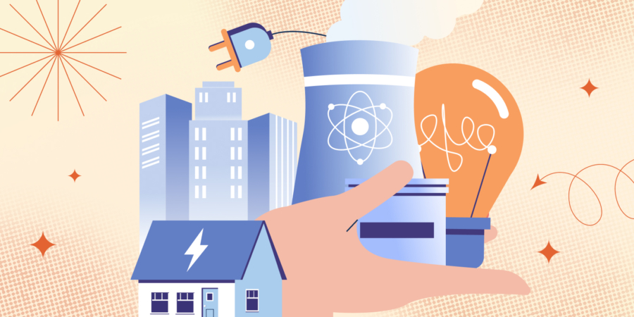 What happens inside a nuclear power plant