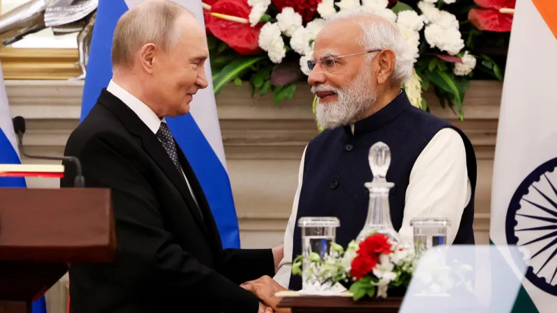 Putin in India: Moscow Pledges Uninterrupted Fuel Supplies