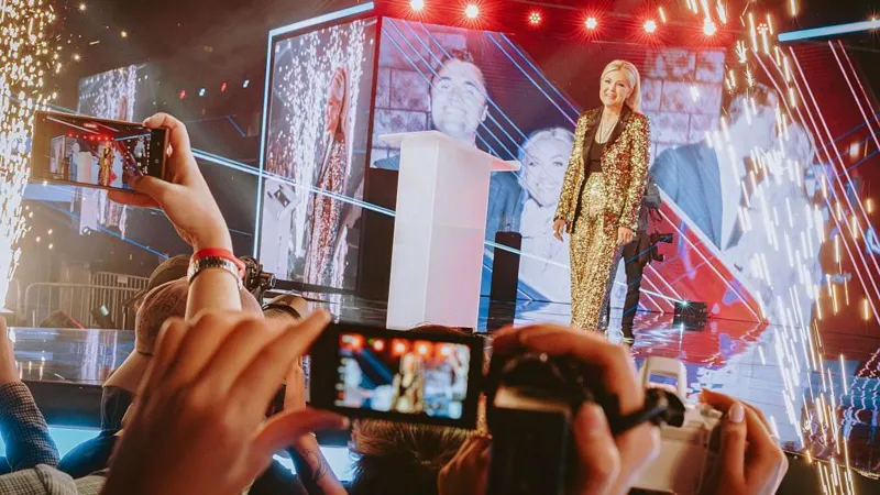 Erika Kirk backs JD Vance for 2028 presidency at Turning Point