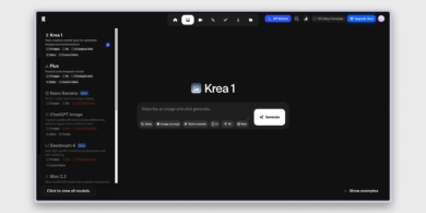 Агрегатор нейросетей Krea
