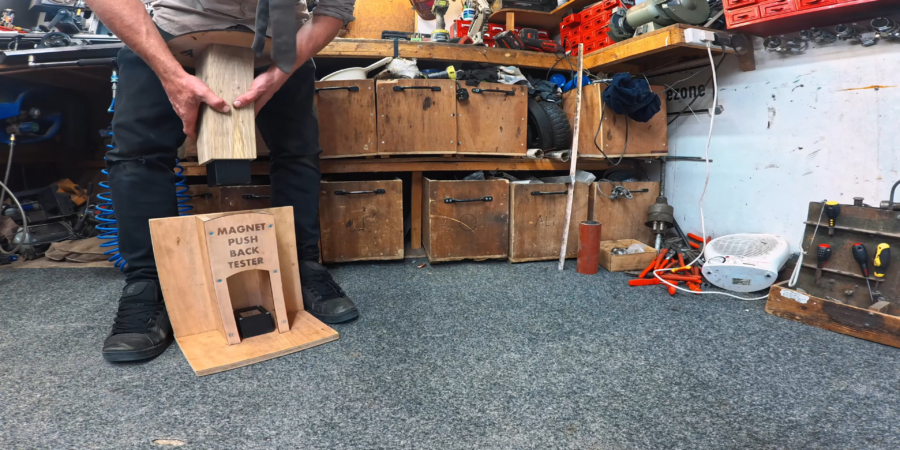 Uji coba di jalur modul