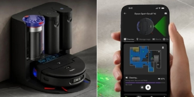 Sistem docking dengan fitur self-cleaning