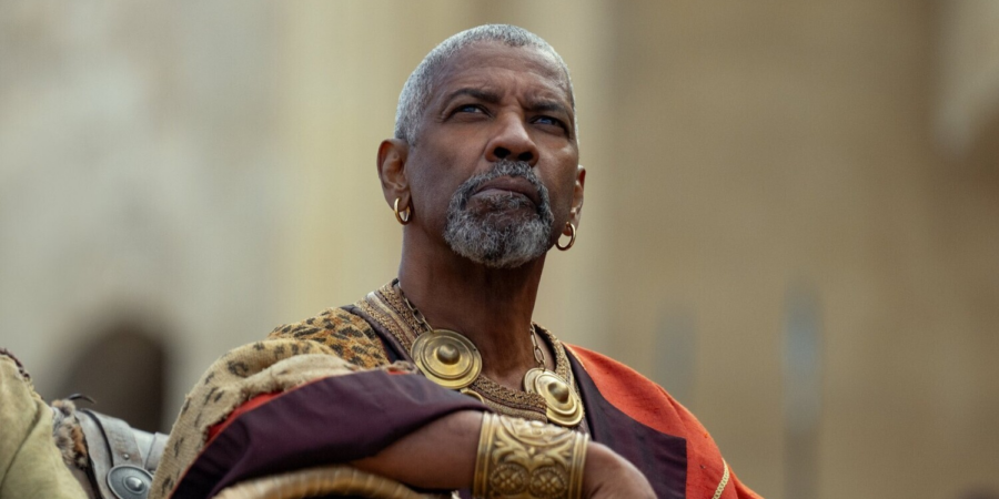 Chalamet and DiCaprio sharing a moment