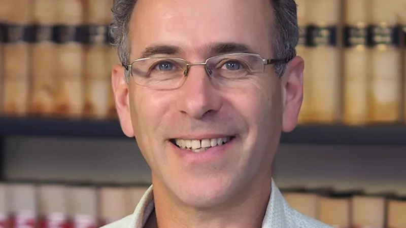 Roland Browne at his Hobart home discussing gun-law reform