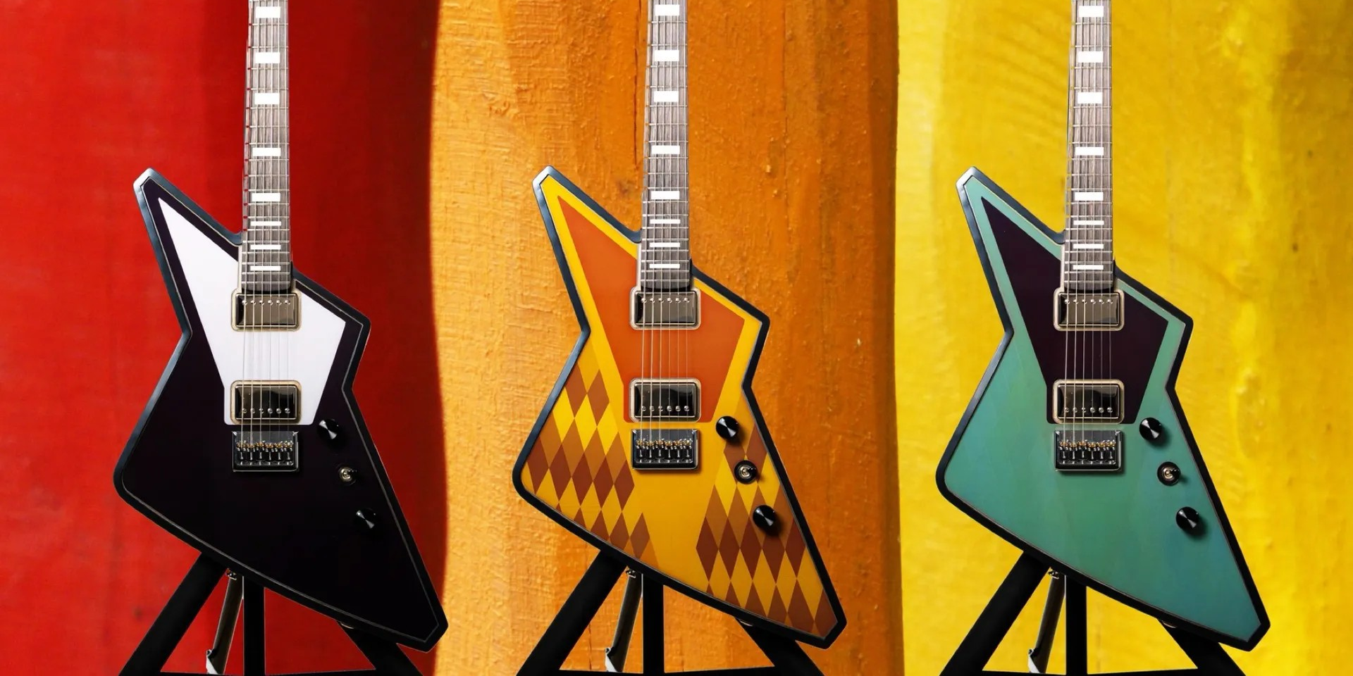 Электрогитара DaVinci с дисплеем E‑Ink: меняет цвет корпуса в реальном времени